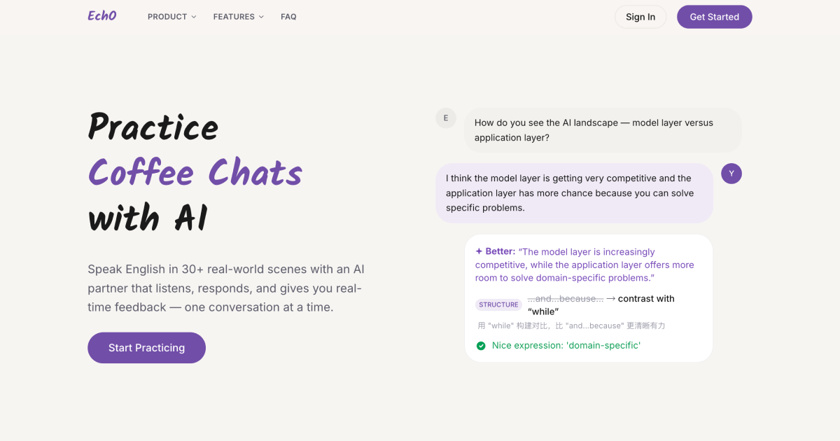 Create Your Own Scene — EchO